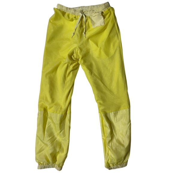 SUPREME Men’s Lemon Yellow Silk Sweat Pants - Picture 15 of 15